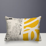 Vaya Abstract Reversible Indoor/Outdoor Rectangle Pillow