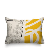 Vaya Abstract Reversible Indoor/Outdoor Rectangle Pillow