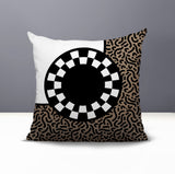 Vibra Abstract Reversible Indoor/Outdoor Square Pillow