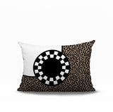 Vibra Abstract Reversible Indoor/Outdoor Lumbar Pillow