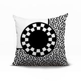 Vibra Abstract Reversible Indoor/Outdoor Square Pillow