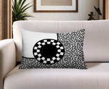 Vibra Abstract Reversible Indoor/Outdoor Lumbar Pillow