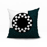 Vibra Abstract Reversible Indoor/Outdoor Square Pillow