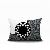 Vibra Abstract Reversible Indoor/Outdoor Lumbar Pillow