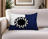 Vibra Abstract Reversible Indoor/Outdoor Lumbar Pillow