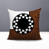 Vibra Abstract Reversible Indoor/Outdoor Square Pillow