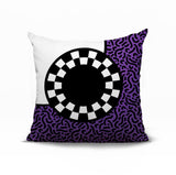 Vibra Abstract Reversible Indoor/Outdoor Square Pillow