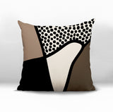 Vie Abstract Reversible Indoor/Outdoor Square Pillow
