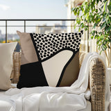 Vie Abstract Reversible Indoor/Outdoor Square Pillow