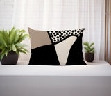 Vie Abstract Reversible Indoor/Outdoor Rectangular Pillow