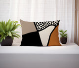 Vie Abstract Reversible Indoor/Outdoor Rectangular Pillow