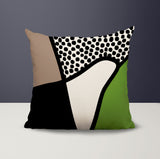 Vie Abstract Reversible Indoor/Outdoor Square Pillow