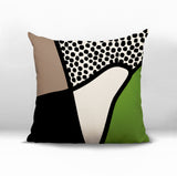 Vie Abstract Reversible Indoor/Outdoor Square Pillow