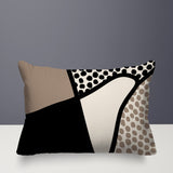 Vie Abstract Reversible Indoor/Outdoor Rectangular Pillow