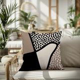 Vie Abstract Reversible Indoor/Outdoor Square Pillow
