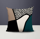 Vie Abstract Reversible Indoor/Outdoor Square Pillow