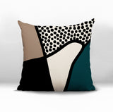 Vie Abstract Reversible Indoor/Outdoor Square Pillow