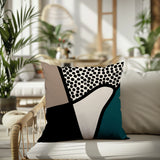 Vie Abstract Reversible Indoor/Outdoor Square Pillow