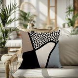 Vie Abstract Reversible Indoor/Outdoor Square Pillow