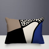 Vie Abstract Reversible Indoor/Outdoor Rectangular Pillow