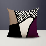 Vie Abstract Reversible Indoor/Outdoor Square Pillow