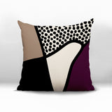 Vie Abstract Reversible Indoor/Outdoor Square Pillow