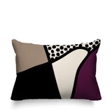 Vie Abstract Reversible Indoor/Outdoor Rectangular Pillow