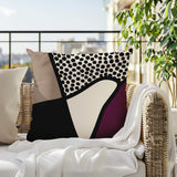 Vie Abstract Reversible Indoor/Outdoor Square Pillow