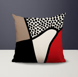 Vie Abstract Reversible Indoor/Outdoor Square Pillow