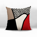 Vie Abstract Reversible Indoor/Outdoor Square Pillow