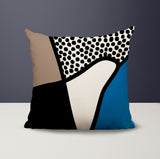 Vie Abstract Reversible Indoor/Outdoor Square Pillow