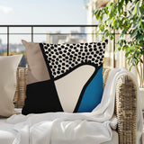 Vie Abstract Reversible Indoor/Outdoor Square Pillow