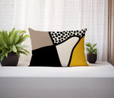 Vie Abstract Reversible Indoor/Outdoor Rectangular Pillow
