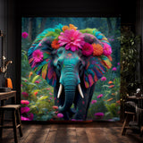Viera Floral Shower Curtain
