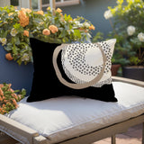 Vikka Minimalist Reversible Indoor/Outdoor Rectangular Pillow