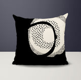 Vikka Abstract Reversible Indoor/Outdoor Square Pillow