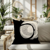 Vikka Abstract Reversible Indoor/Outdoor Square Pillow