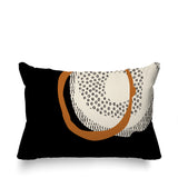 Vikka Minimalist Reversible Indoor/Outdoor Rectangular Pillow
