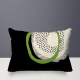 Vikka Minimalist Reversible Indoor/Outdoor Rectangular Pillow