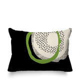 Vikka Minimalist Reversible Indoor/Outdoor Rectangular Pillow