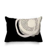 Vikka Minimalist Reversible Indoor/Outdoor Rectangular Pillow
