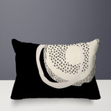 Vikka Minimalist Reversible Indoor/Outdoor Rectangular Pillow