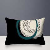 Vikka Minimalist Reversible Indoor/Outdoor Rectangular Pillow