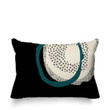 Vikka Minimalist Reversible Indoor/Outdoor Rectangular Pillow