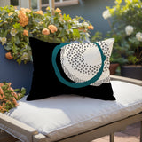 Vikka Minimalist Reversible Indoor/Outdoor Rectangular Pillow
