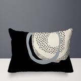 Vikka Minimalist Reversible Indoor/Outdoor Rectangular Pillow