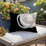 Vikka Minimalist Reversible Indoor/Outdoor Rectangular Pillow