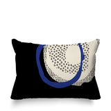 Vikka Minimalist Reversible Indoor/Outdoor Rectangular Pillow