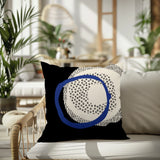 Vikka Abstract Reversible Indoor/Outdoor Square Pillow