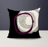 Vikka Abstract Reversible Indoor/Outdoor Square Pillow